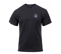 Rothco Thin Blue Line Shield T-Shirt 2937
