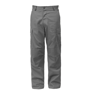 Rothco Grey Relaxed Fit Zipper Fly BDU Pants 29400
