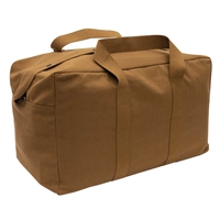 Rothco Work Brown Canvas Parachute Cargo Bag 31231