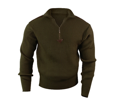 Rothco Olive Drab Acrylic Commando Sweater - 3370
