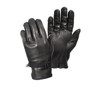 Rothco Black D-3A Leather Gloves - 3383