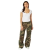 Rothco Womens Vintage Woodland Camo Pants - 3386