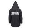 Rothco Black Security Rain Jacket - 36651