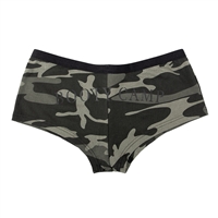 Rothco Womens Black Camo Booty Shorts - 3715