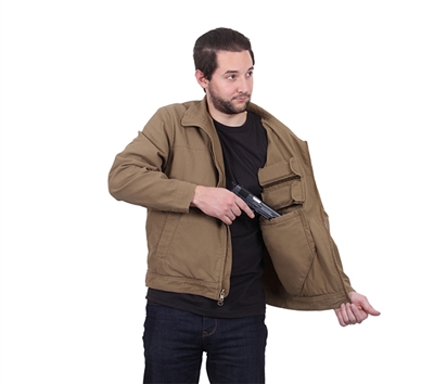 Rothco Lightweight Concealed Carry Jacket - 3801