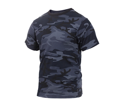 Rothco Midnight Blue Camouflage T-Shirt 3830