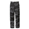 Rothco Black Camo Tactical Bdu Pants - 3843