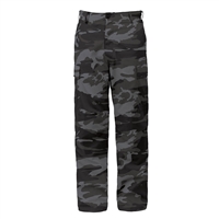 Rothco Black Camo Tactical Bdu Pants - 3843