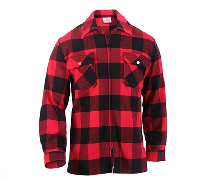 Rothco Red Concealed Carry Flannel Shirt 3966