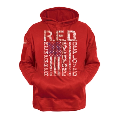 Rothco Concealed Carry Red Hoodie - 4036