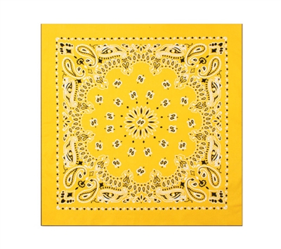 Rothco Yellow Trainmen Bandana - 4069