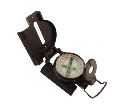 Rothco Black Military Marching Compass - 407