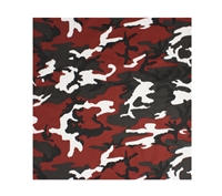 Rothco Red Camoflauge Bandana - 4134