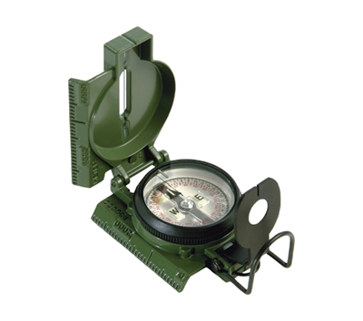 Rothco Olive Drab Lensatic Tritium Compass - 417