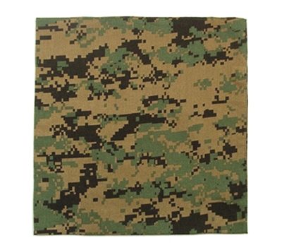 Rothco Large Woodland Digital Bandana - 4342