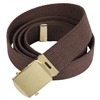 Rothco Brown Web Belt 54 Inch 4385