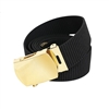 Rothco Black Nylon 54 Inch Web Belt 4624