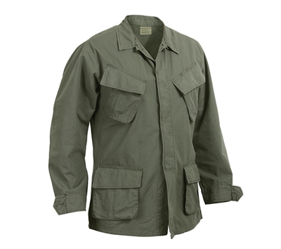 Rothco Olive Drab Vintage Vietnam Shirt - 4687