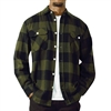 Rothco Olive Drab Heavyweight Plaid Flannel Shirt 47385