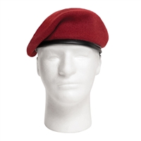 Rothco Military Style Wool Red Beret - 4901