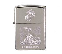 Zippo Marine WWII Commemorative Lighter - 4940