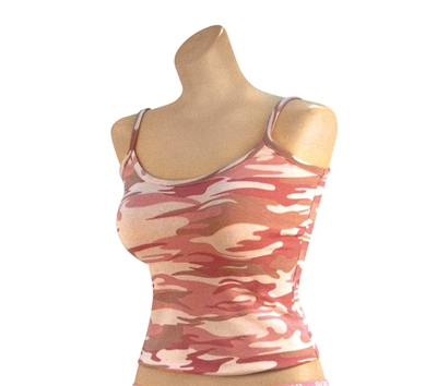 Rothco Womens Pink Camo Tank Top - 4976