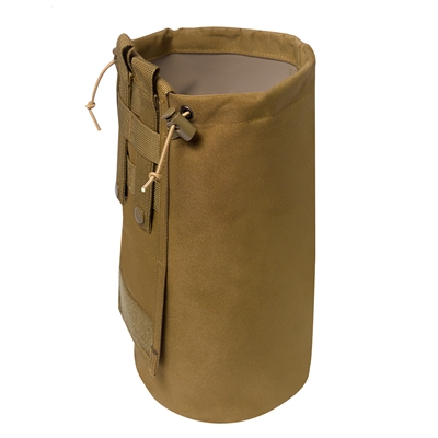 Rothco Coyote XL Roll-Up Utility Dump Pouch - 51014