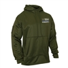 Rothco Olive Drab Thin Blue Line Hoodie - 52471