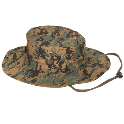 Rothco Woodland Camo Digital Adjustable Boonie 52550