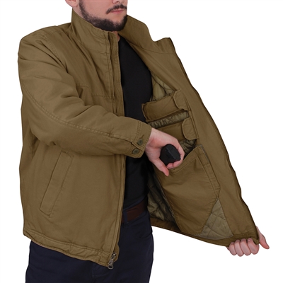 Rothco Coyote Concealed Carry 3 Season Jacket - 53850