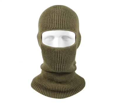 Rothco Olive Drab One Hole Face Mask - 5501