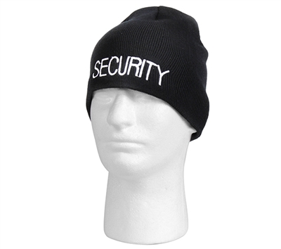 Rothco Embroidered Security Acrylic Skull Cap - 56560