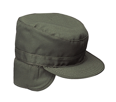 Rothco Olive Drab Cap with Flaps - 5712