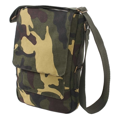 Rothco Woodland Camo Vintage Tech Bag - 5798