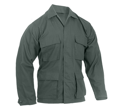 Rothco Olive Drab Rip-Stop BDU Shirt - 5852