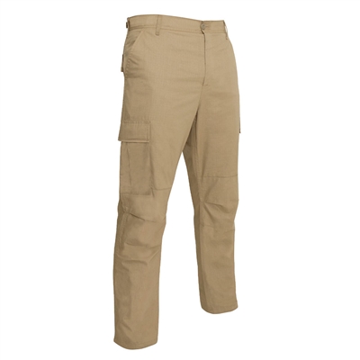 Rothco Khaki Rip-Stop BDU Pants - 5941