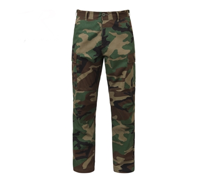 Rothco Woodland Camo Rip Stop BDU Pants - 5947