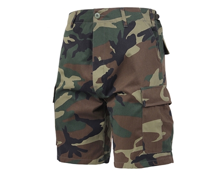 Rothco Woodland Camo BDU Shorts - 65212