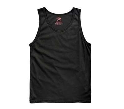 Rothco Black Tank Top - 6602