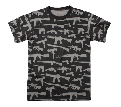 Rothco Multi Print Guns T-Shirt - 66350