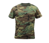 Rothco Kids Woodland Camouflage T-Shirt - 6703