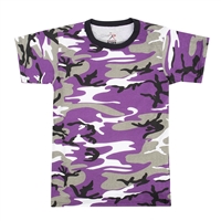 Rothco Kids Ultra Violet Camo T-shirt - 6743