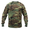 Rothco Woodland Camo Long Sleeve T-Shirt - 6778