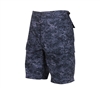 Rothco 68213 Midnight Digital Camo BDU Shorts