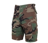 Rothco Woodland Camo Rip Stop BDU Shorts - 7056