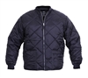 Rothco Navy Diamond Quilted Flight Jacket - 7160