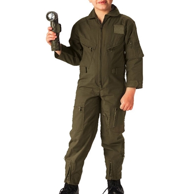 Rothco Kids Olive Drab Air Force Flight Suit - 7200