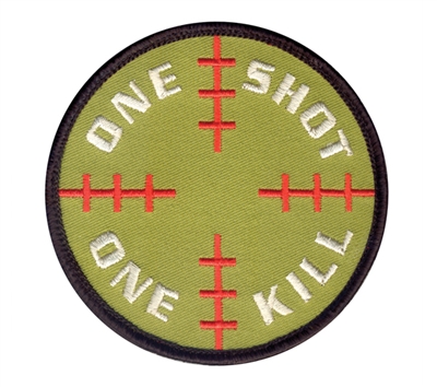 Rothco One Shot One Kill Patch - 72186