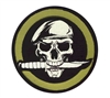 Rothco Military Skull Knife Patch - 72194