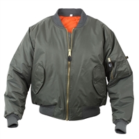 Rothco Kids Sage MA-1 Flight Jacket - 7310